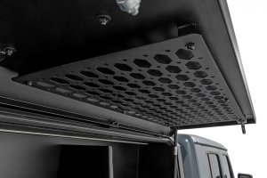 Jeep Gladiator Molle Panel Kit - Rough Country - Bed Cap Door - Black - '20-'26